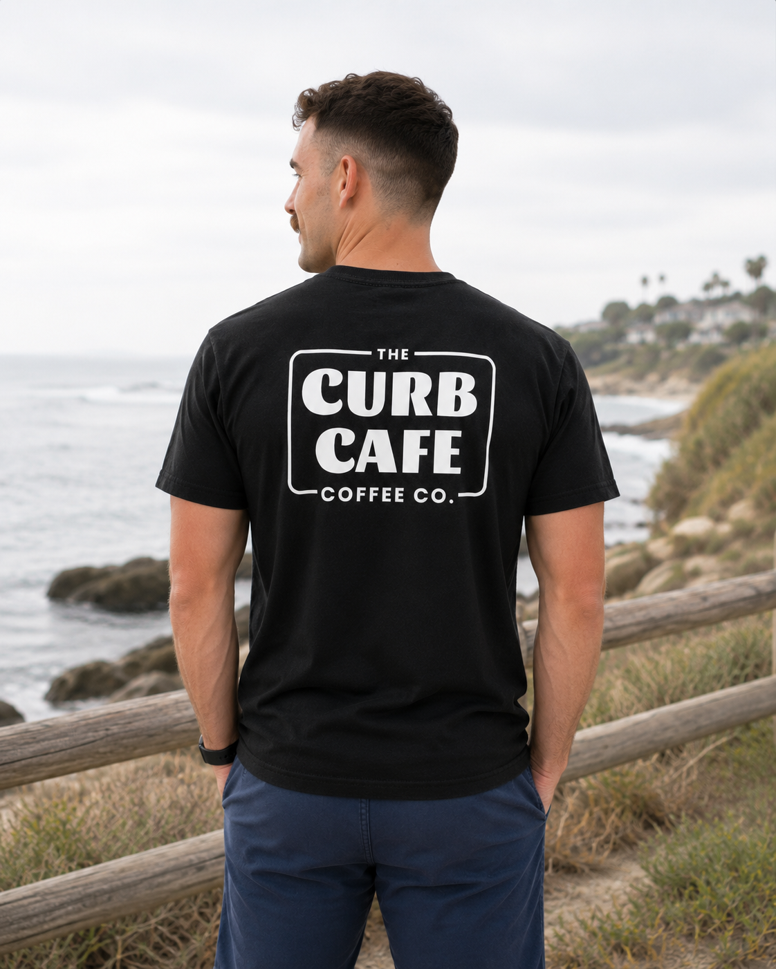 The Curb Cafe Pocket Tee - Image 4