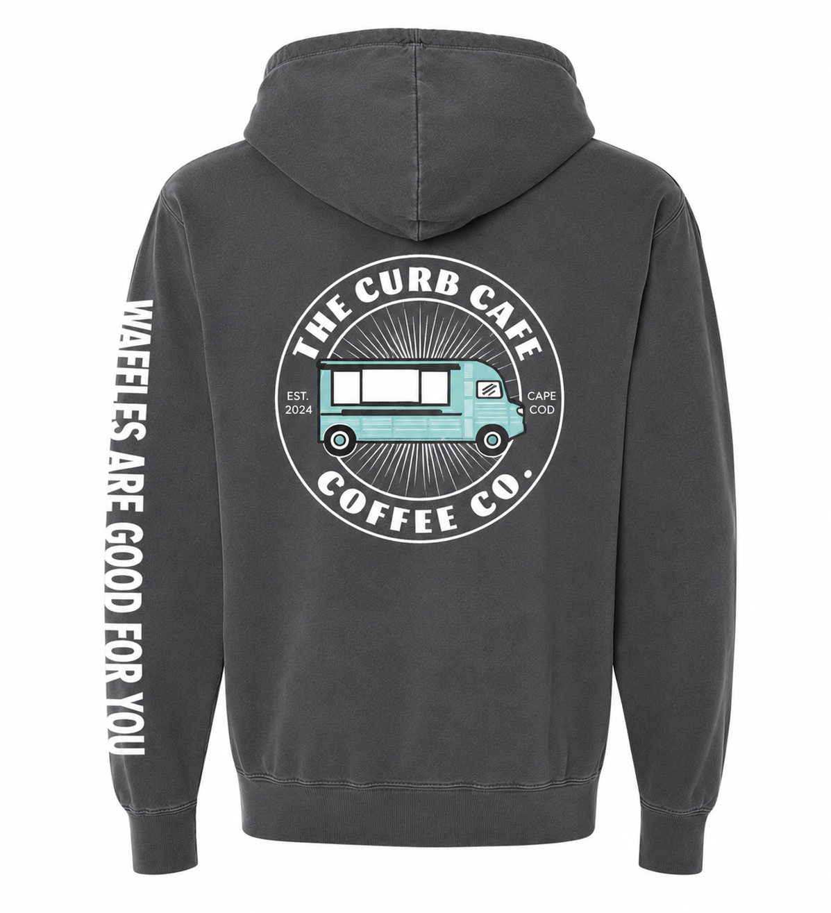 Curb Cafe Premium Hoodie - Image 2