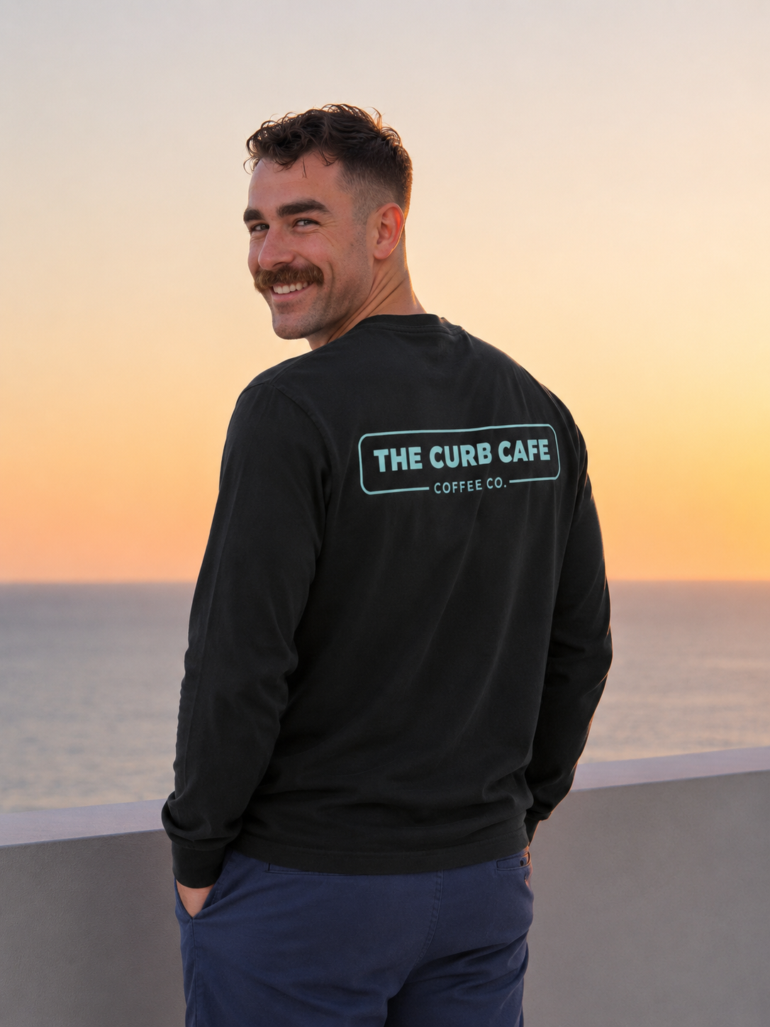 Long Sleeve Curb Crew Shirt - Image 4